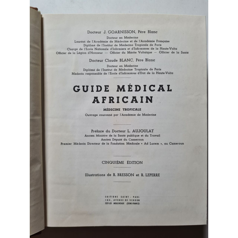 Guide médical africain