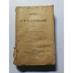 Oeuvres de P. H.-D. Lacordaire