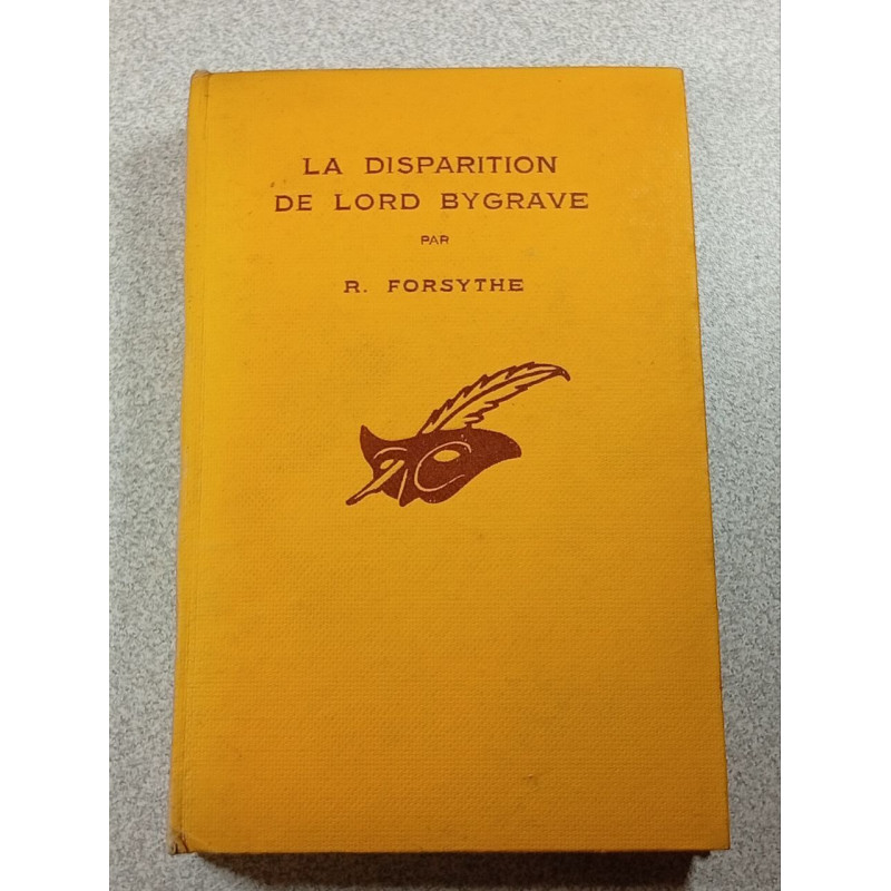 La disparition de Lord Bygrave