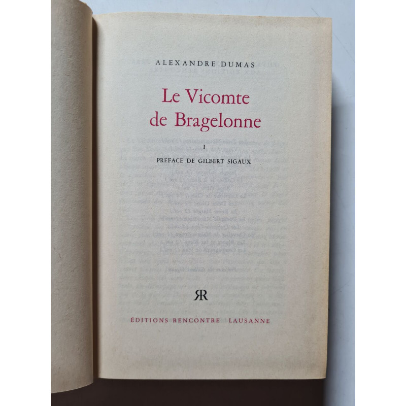 Le Vicomte de Bragelonne