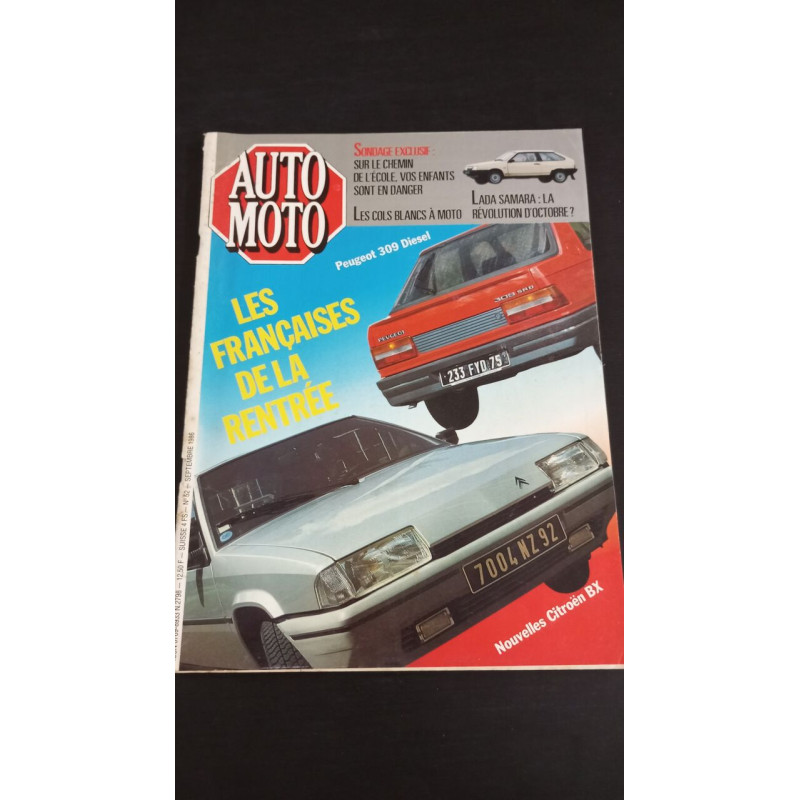 Auto Moto Nº52 - Les Françaises de La Rentrée / Septembre 1986