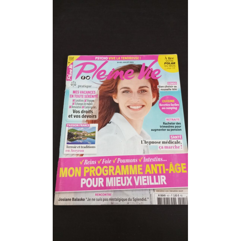 Plume Vie Nº421 - Mon Programme Anti-Âge
