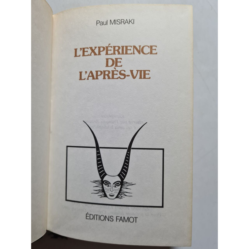 L'expérience de l'apres-vie