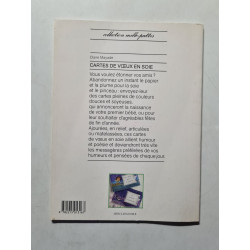 Cartes de voeux en soie