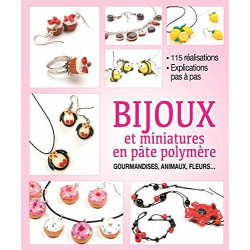 Bijoux et miniatures en pâte polymère