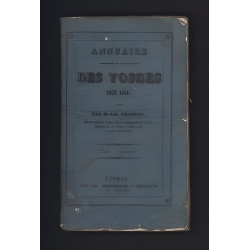 Annuaire statistique et administratif des VOSGES pour 1844