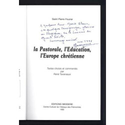 La pastorale l'éducation l'europe chrétienne TAVENEAUX