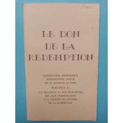 Le Don de la redemption Jean Paul ii
