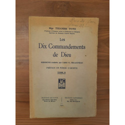 Les Dix Commandements de Dieu Tome II Salvator