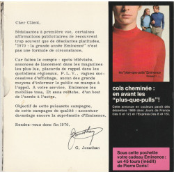 1970 : La Grande Année Eminence