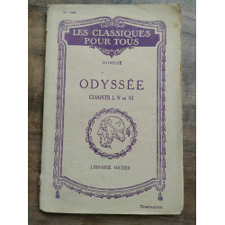 homère Odyssée Chants i V et VI Les classiques pour tous hatier