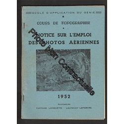 Notice sur l'emploi des photos aériennes 1952 Cours de typographie