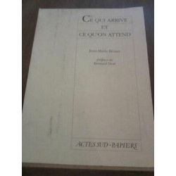 jean marie besset ce qui arrive et ce qu'on attend Pa