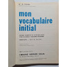Mon Vocabulaire Initial