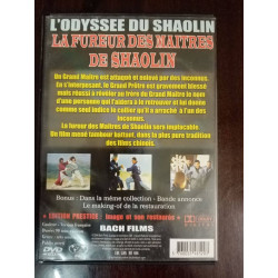 DVD Film. La fureur des maîtres de Shaolin