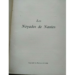 g lenotre Les Noyades de nantes