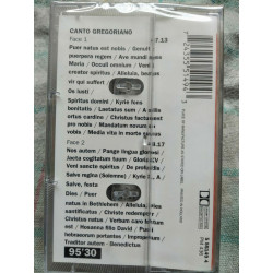 Canto Gregoriano Cassette Audio-K7 NEUVE SOUS BLISTER
