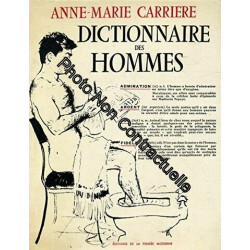 Dictionnaire des hommes / Carriere Anne Marie / Réf23780