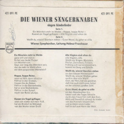 Kinderlieder Mit Den Wiener Sängerknaben I