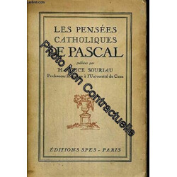 Les pensées catholiques de Pascal