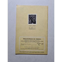 Bibliotheque de travail La Chauve-Souris nº 539 - 1962
