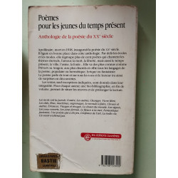 POEMES POUR LES JEUNES DU TEMPS PRESENT