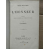 L'Honneur traduit par r armand Librairie hachette