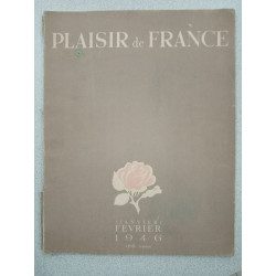 Revue Plaisir de France février 1946