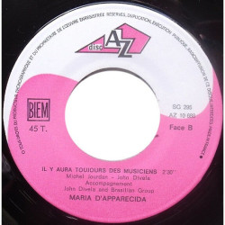 Aria / Il Y Aura Toujours Des Musiciens