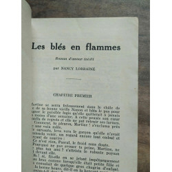 Mon Roman d'amour Les blés en flammes - Nancy lorraine
