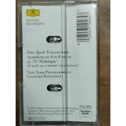 Tchaikowsky Symphonie No 6 Leonard bernstein Cassette Audio