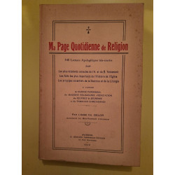 Ma Page Quotienne de Religion