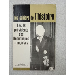 Magazine Les cahiers de l'histoire N° 50