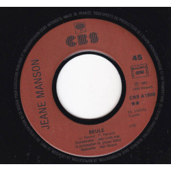 Et J'en Oublie De Pleurer / Seule