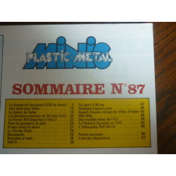 MINIS PLASTIC-METAL N87 modélisme