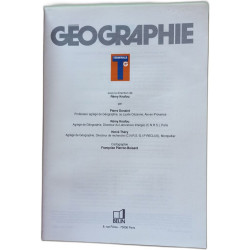 Geographie terminale