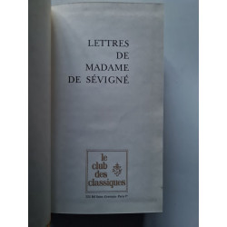 Lettres de madame de sevigne