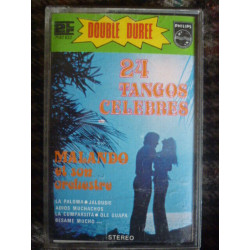 24 TANGOS celebres MALANDO et son Orchestre cassette Audio-K7 7582 032