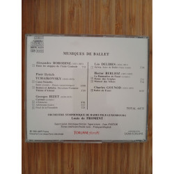 Musique de ballet - borodine tchaikovsky bizet delibes