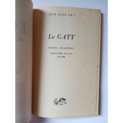 Que sais je?Le gatt