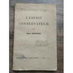 L'esprit conservateur Librairie des saints pères
