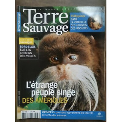 Terre Sauvage n178 Novembre 2002 L'étrange peuple singe des Amériques