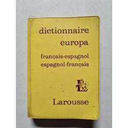 Dictionnaire europa francais-espagnol espagnol-francais