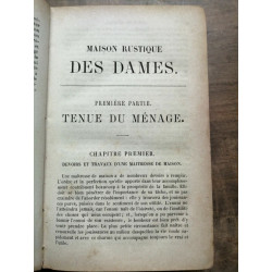 Millet-Robinet - Maison rustique des dames Premiére partie