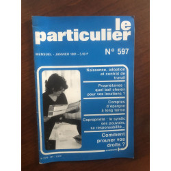 Le particulier N°597