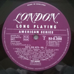 Pat`s Big Hits Volume 2