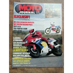 Moto Journal Nº 670 11 Octobre 1984