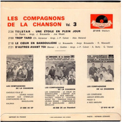 Telstar / Trop Tard / Le Cœur En Bandoulière / D'autres Avant Toi