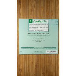 Collection chopin concertos pour piano nº 1 et 2