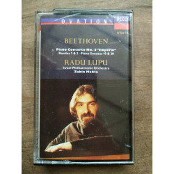 Beethoven Piano Concerto No 5 emperor Lupu - Zubin mehta Cassette...